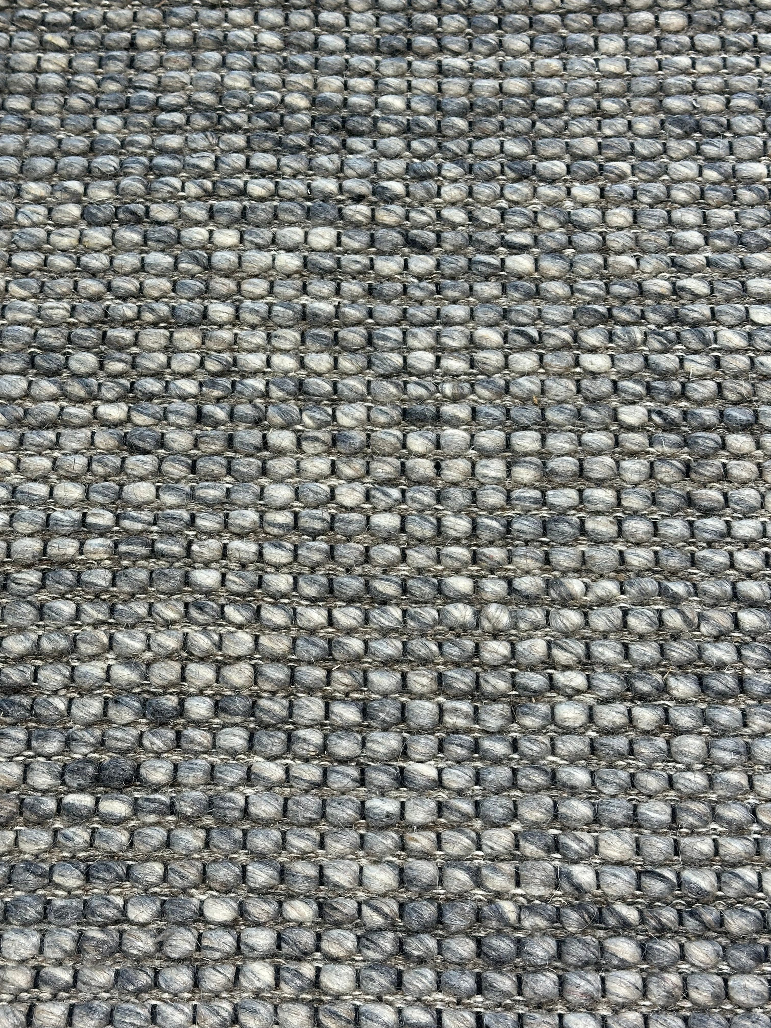 Riley Christain 6x9 Dark Grey Handwoven Modern Rug