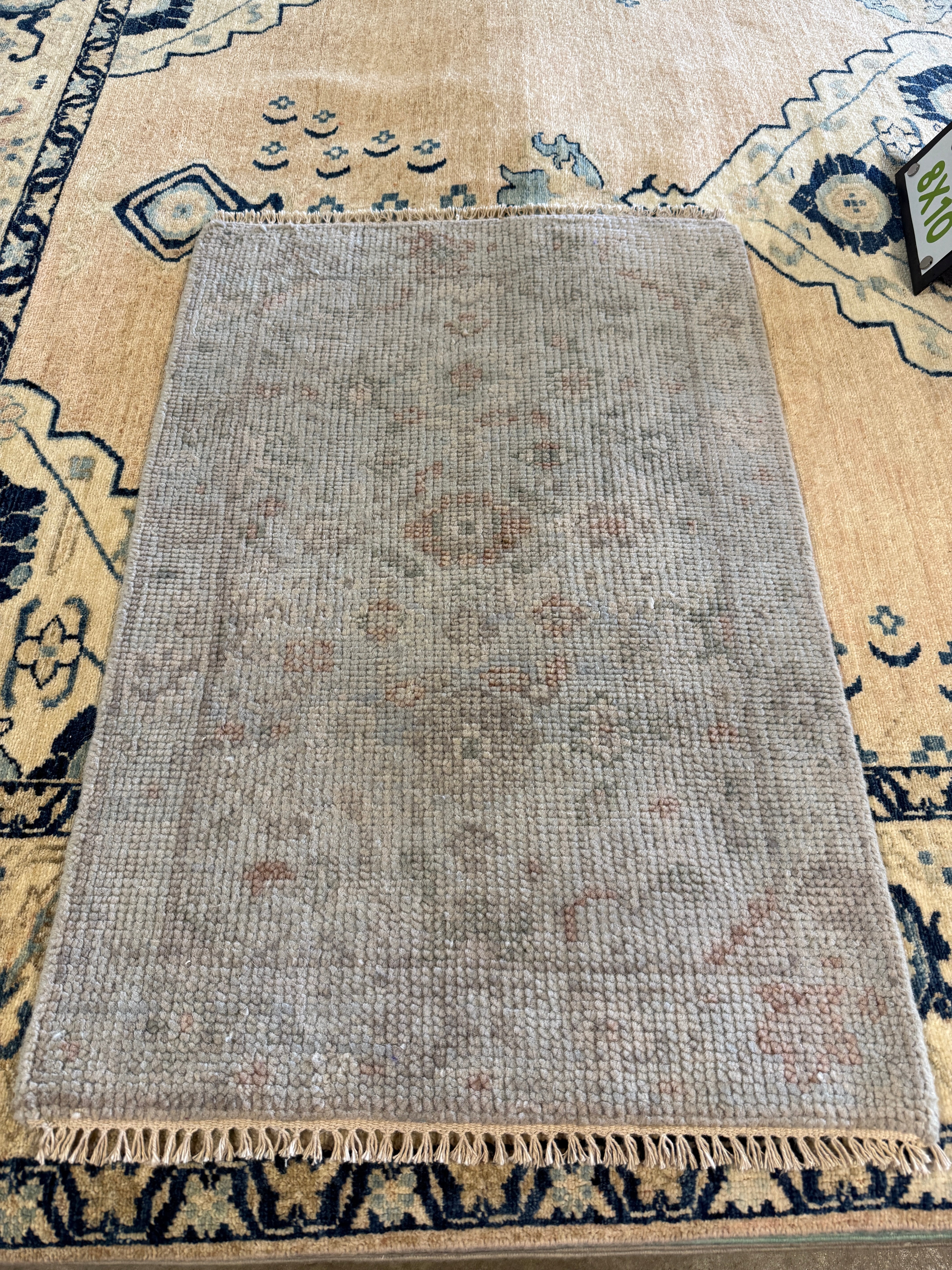 Carrie Allen 2x3 Hand-Knotted Oushak Rug