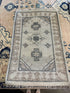 Georgia Allen 2x3 Hand-Knotted Oushak Rug