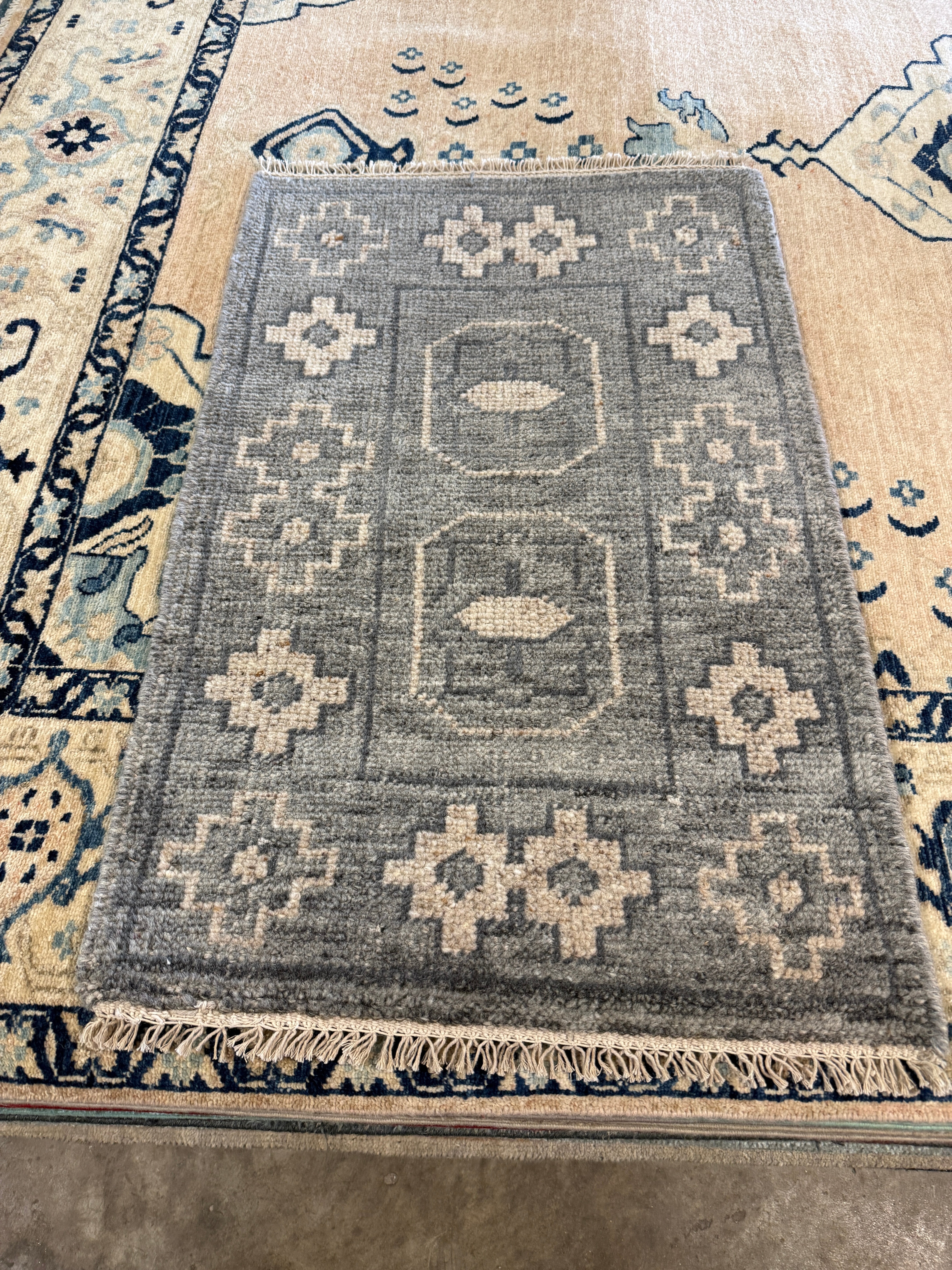 Dorothy Allen 2x3 Hand-Knotted Oushak Rug
