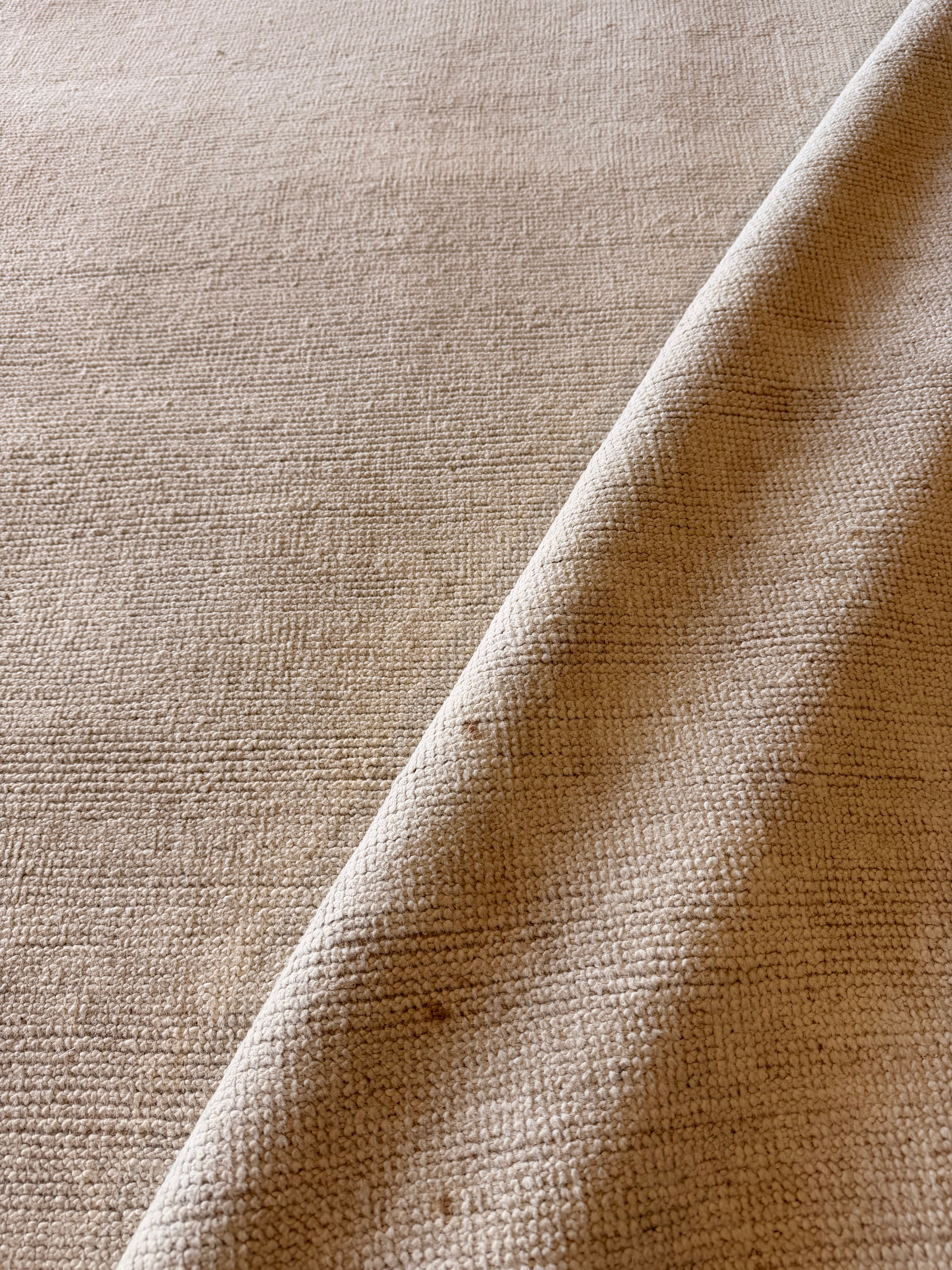 Becky Woodlock 9x11.7 Cream Afghani Whitewashed Oushak