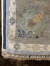 Lauren Hutton 9x12 Grey and Tan Hand-Knotted Oushak Rug