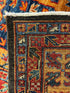 Lafayette Reynolds 6x8.10 Rust and Red Hand-Knotted Nomadic Caucasian Humna Wool Rug