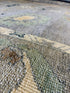 Lauren Hutton 9x12 Grey and Tan Hand-Knotted Oushak Rug
