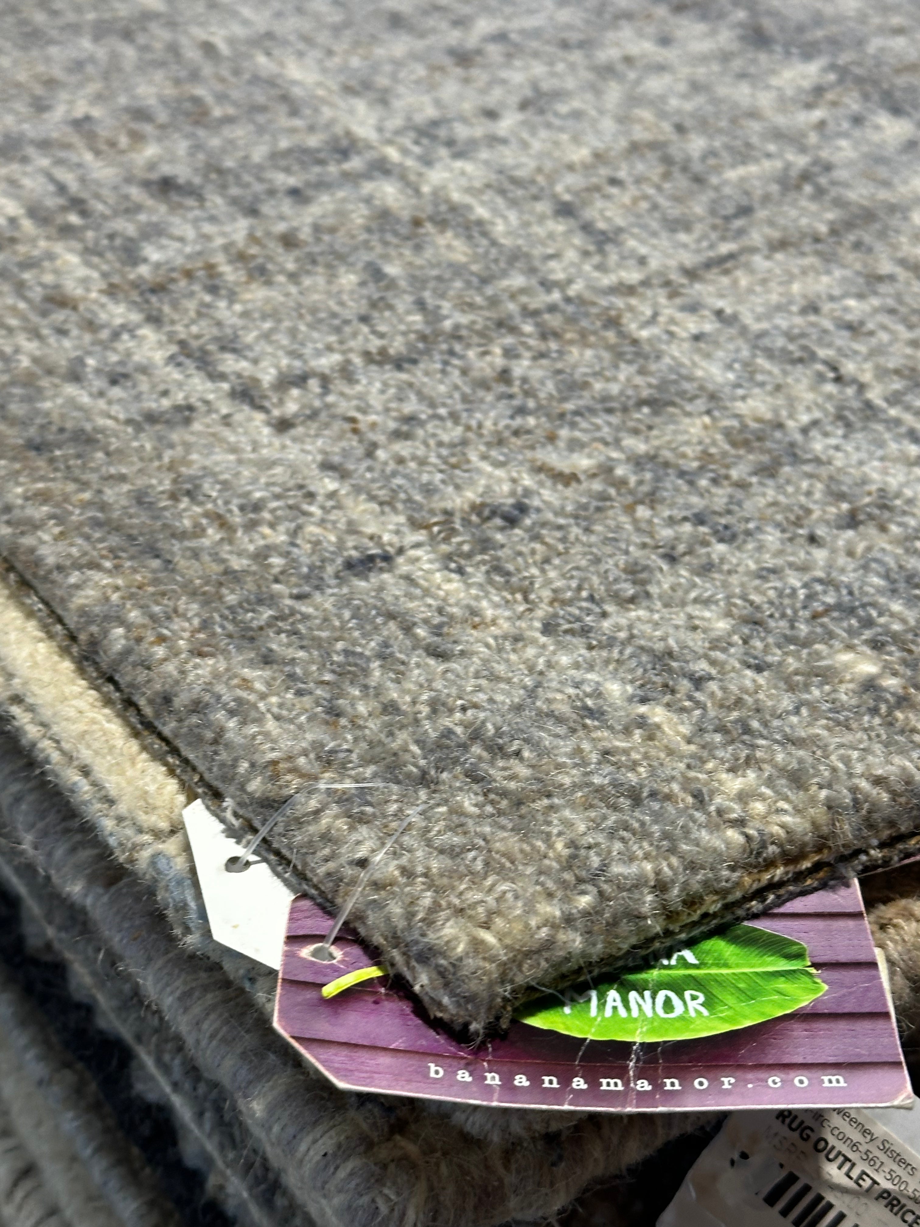 Louis Lane 6x9 Grey Hand-Tufted Rug CLEARANCE