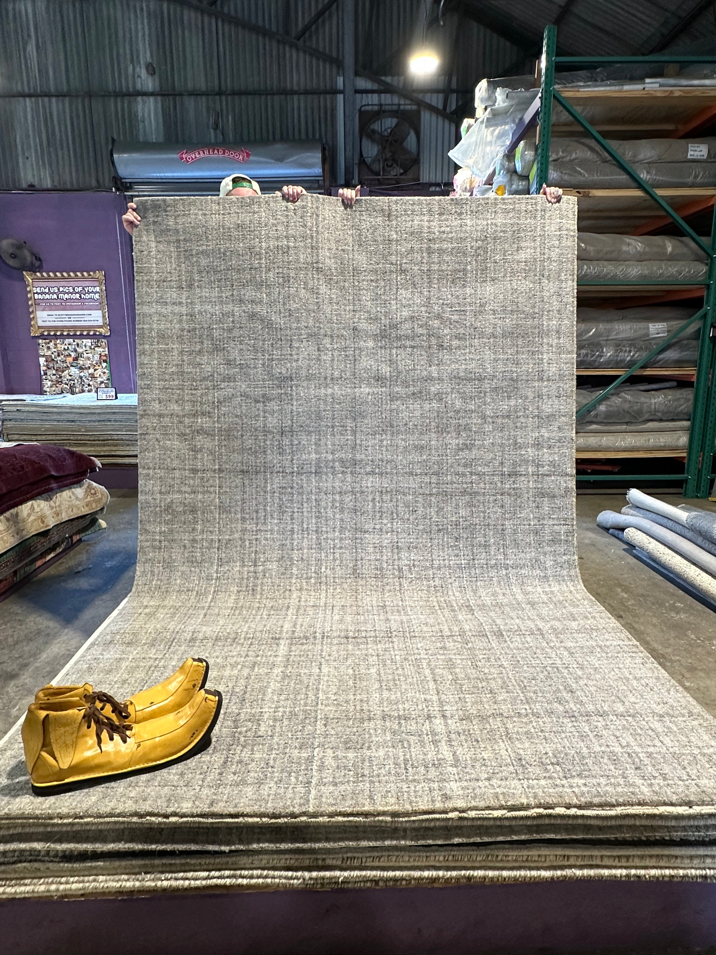 Louis Lane 6x9 Grey Hand-Tufted Rug CLEARANCE