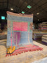 Ricky Lake 4.10x7.8 Colorful Moroccan Rug