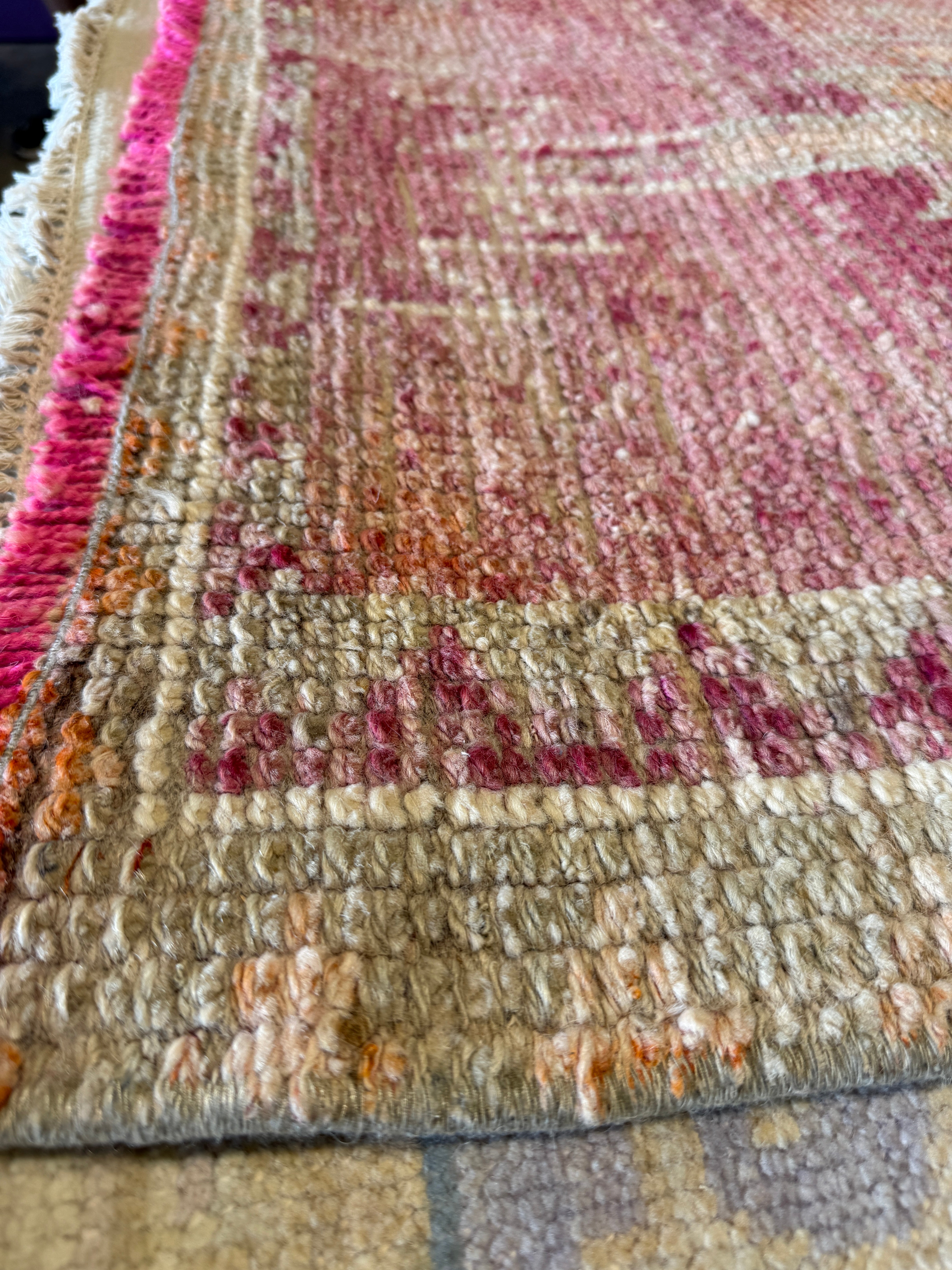 Ricky Ocean 2.9x9.5 Colorful Moroccan Runner