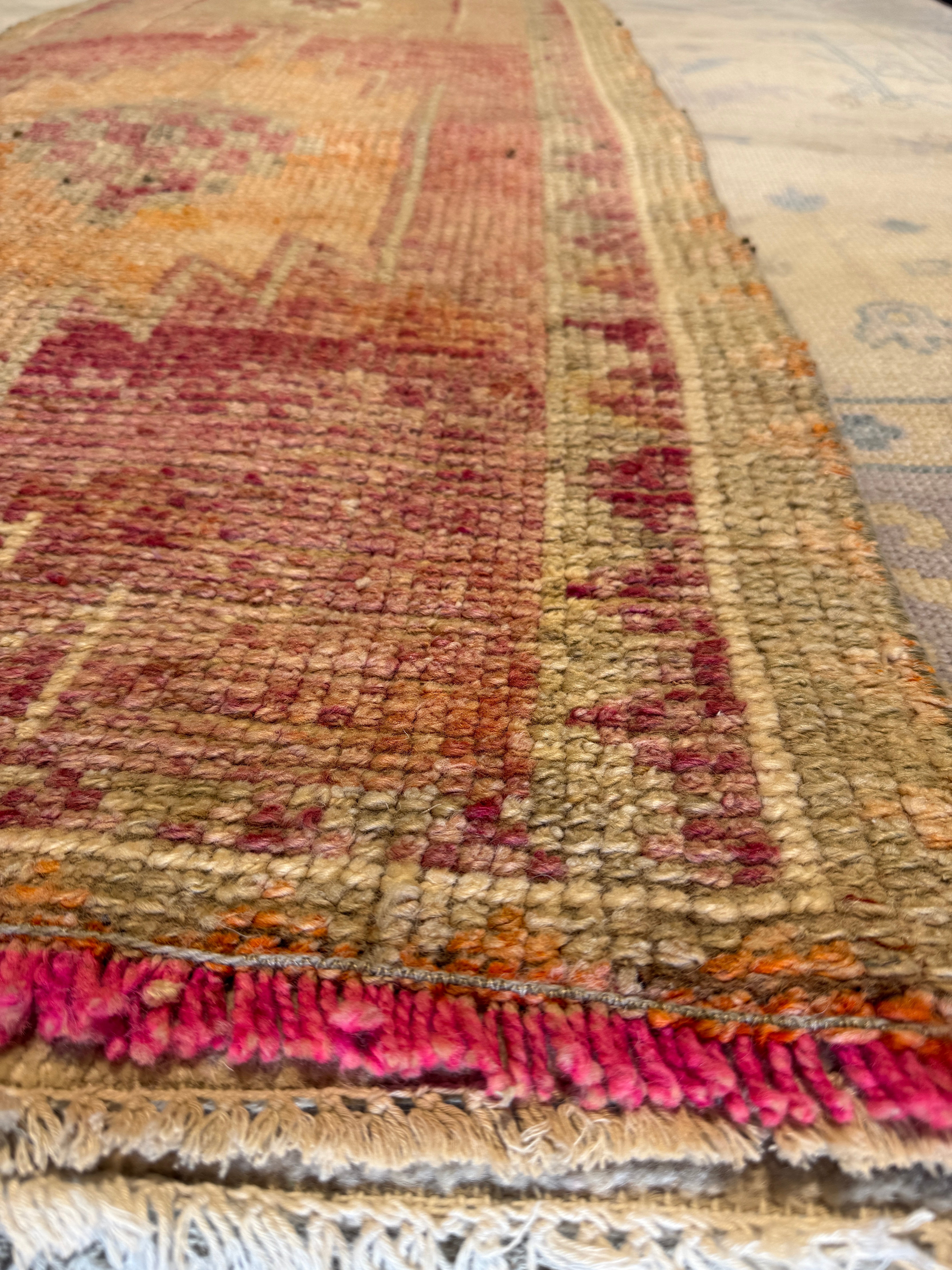 Ricky Ocean 2.9x9.5 Colorful Moroccan Runner