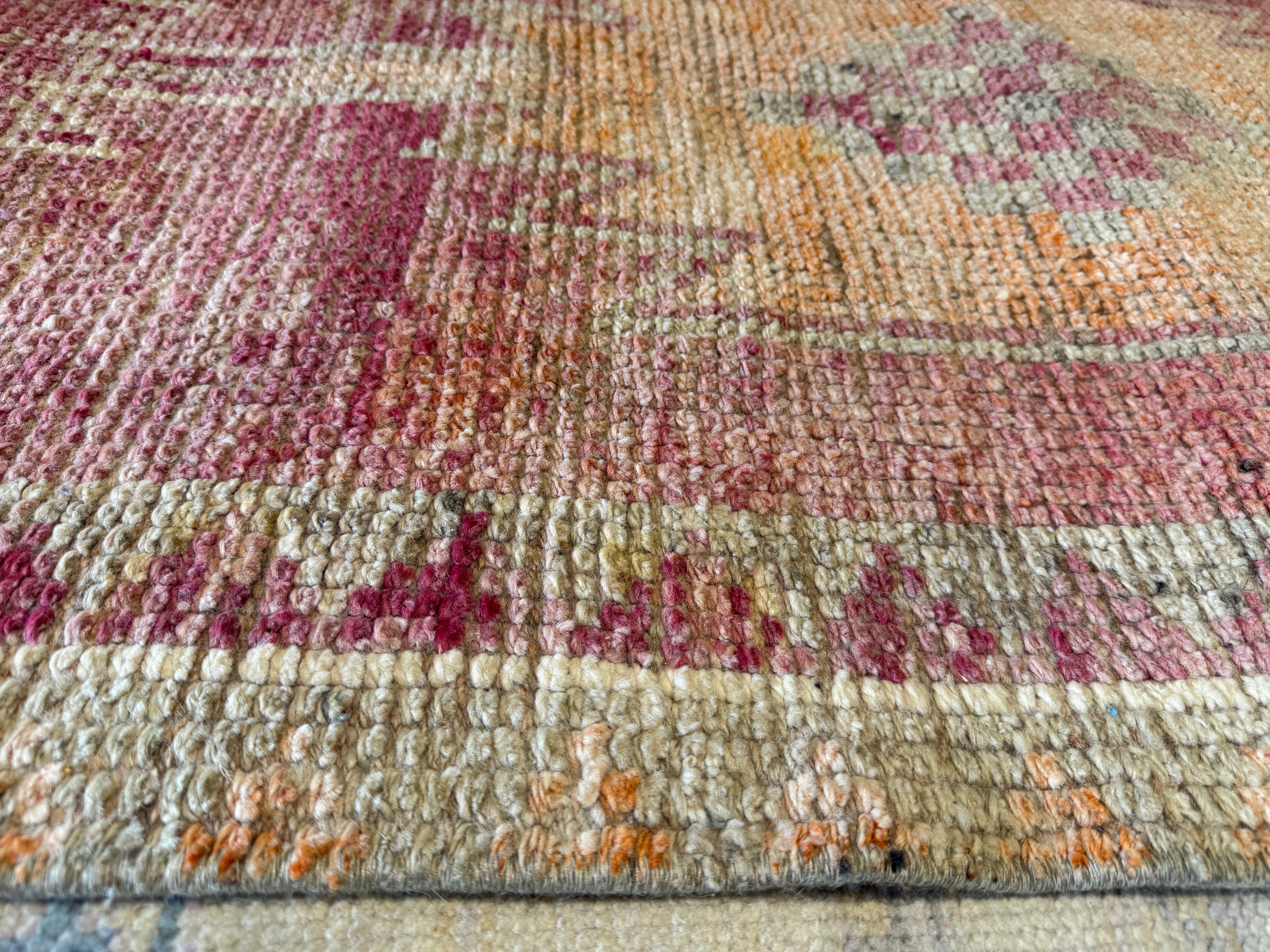 Ricky Ocean 2.9x9.5 Colorful Moroccan Runner