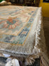 Jane Jacobs 8x10 Multi Color Hand-Knotted Oushak Rug