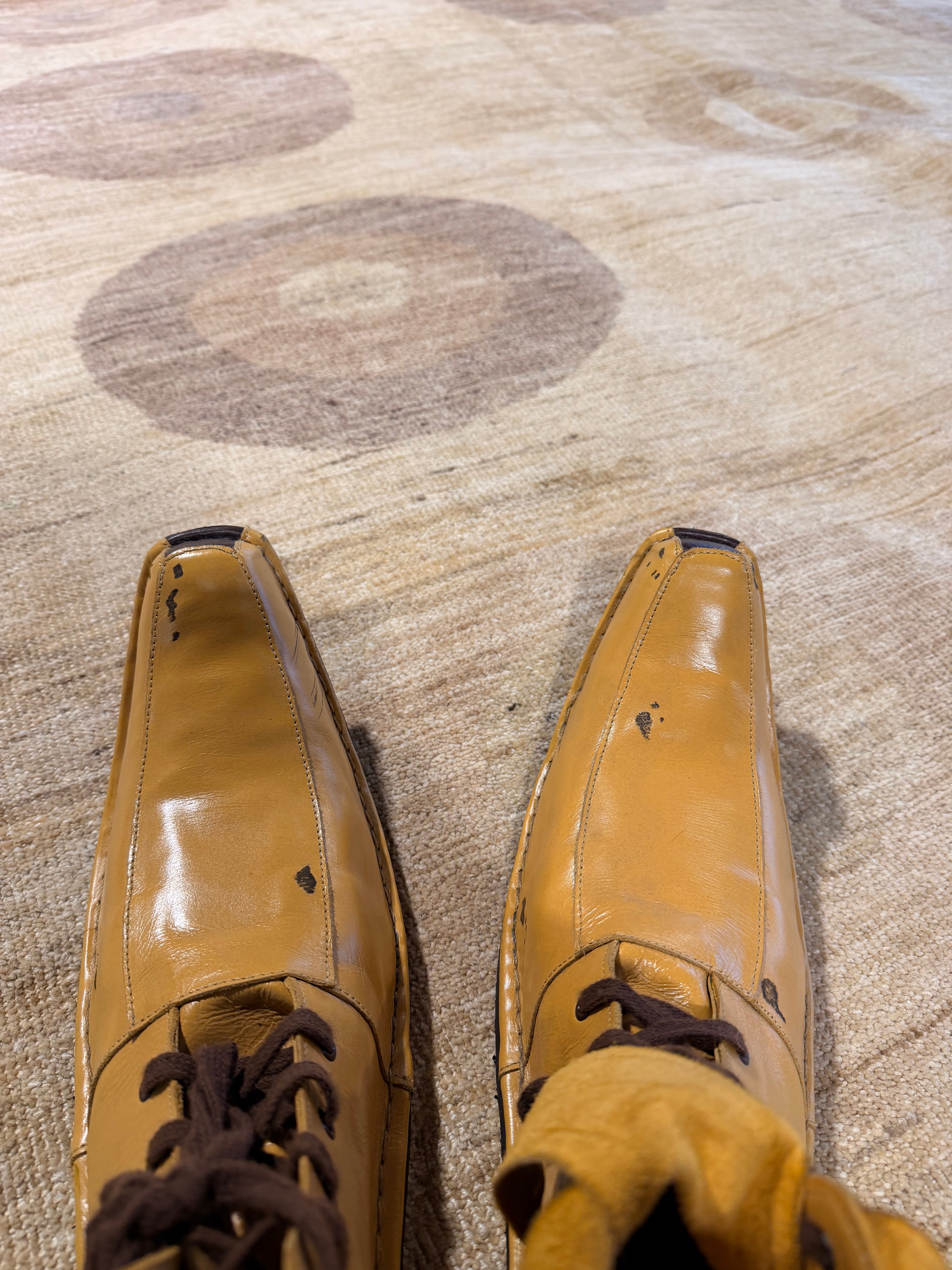 Maya Hawke 8.8x11.1 Afghani Oushak Tan Rug