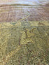 Tara Thornton 9x12.4 Pink and Green Hand-Knotted Oushak Rug