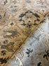 Princess Caroline 12.2x14.6 Tan Hand-Knotted Oushak Rug