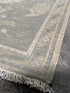 Marla Jones 3x4.9 Grey Hand-Knotted Oushak Rug