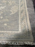 Marla Jones 3x4.9 Grey Hand-Knotted Oushak Rug
