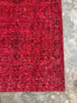 Alexis Strum 2.6x5 Red Hand-Knotted Oushak Rug