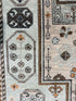 Margot Strum 2.6x5 Blue Hand-Knotted Oushak Rug