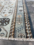 Margot Strum 2.6x5 Blue Hand-Knotted Oushak Rug