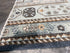 Margot Strum 2.6x5 Blue Hand-Knotted Oushak Rug