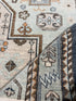 Margot Strum 2.6x5 Blue Hand-Knotted Oushak Rug
