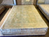 Claudette 9.5x13.2 Ivory and Green Hand-Knotted Oushak Rug