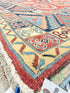 Regina Ting Chen 8.10x12.1 Afghani Aryana Red Rug