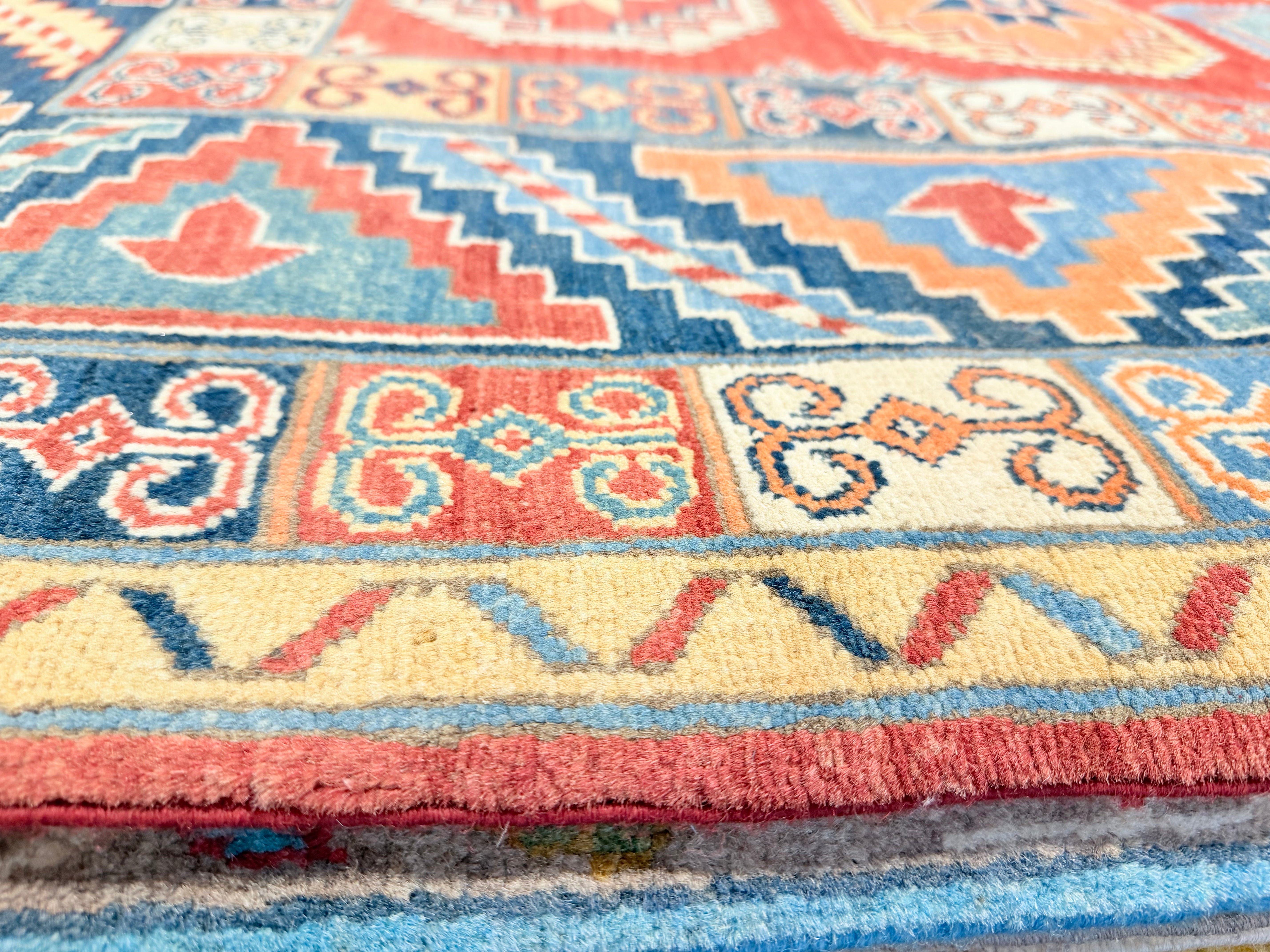 Regina Ting Chen 8.10x12.1 Afghani Aryana Red Rug