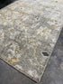 Linda Clark 2.6x4 Grey Hand-Knotted Oushak Rug