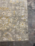 Linda Clark 2.6x4 Grey Hand-Knotted Oushak Rug