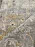 Linda Clark 2.6x4 Grey Hand-Knotted Oushak Rug