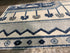 Kimberly Yussin 2.6x4 Blue Hand-Knotted Oushak Rug