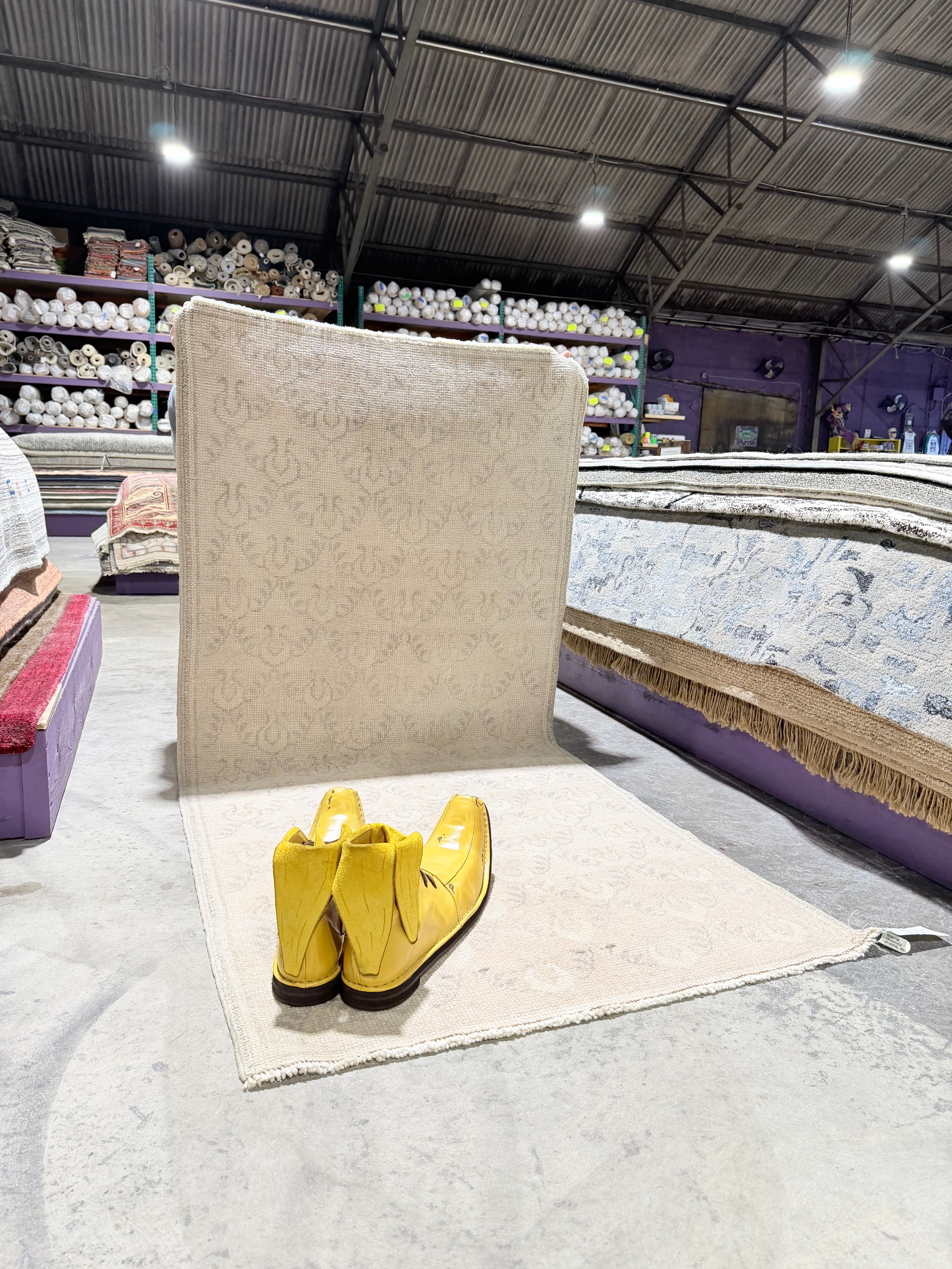 Rebecca Thomas 2.9x6.2 Turkish Cream Rug