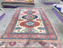 Caitlin Schneiderhan 5.4x7 Afghani Kazak Red Rug