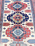 Caitlin Schneiderhan 5.4x7 Afghani Kazak Red Rug