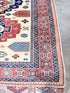 Caitlin Schneiderhan 5.4x7 Afghani Kazak Red Rug