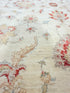 Alison Tatlock 5.7x8.1 Afghani Oushak Red and Ivory Rug