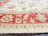 Alison Tatlock 5.7x8.1 Afghani Oushak Red and Ivory Rug