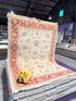 Alison Tatlock 5.7x8.1 Afghani Oushak Red and Ivory Rug