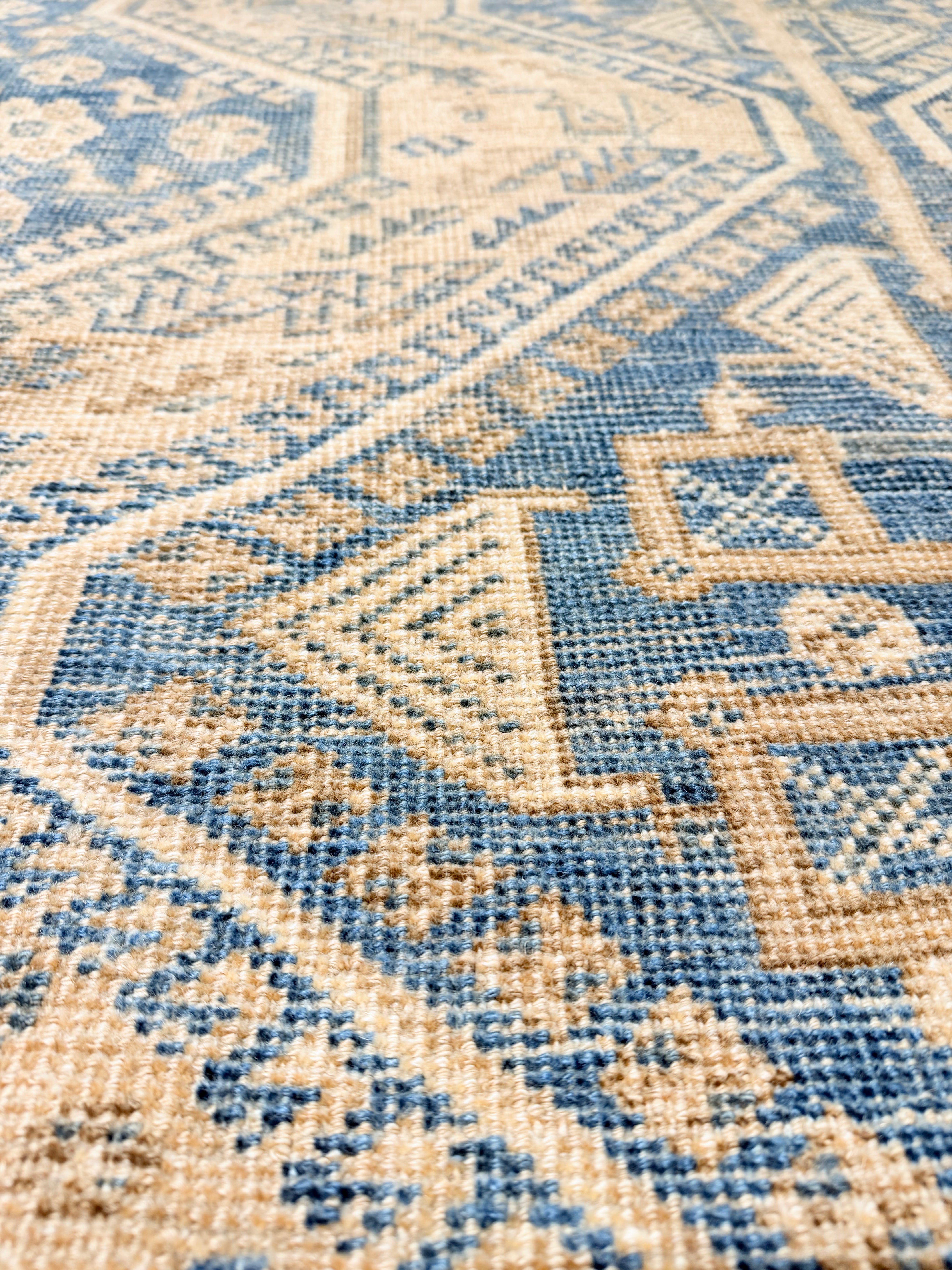 Natalie Cline 5.10x9.1 Turkish Blue Rug