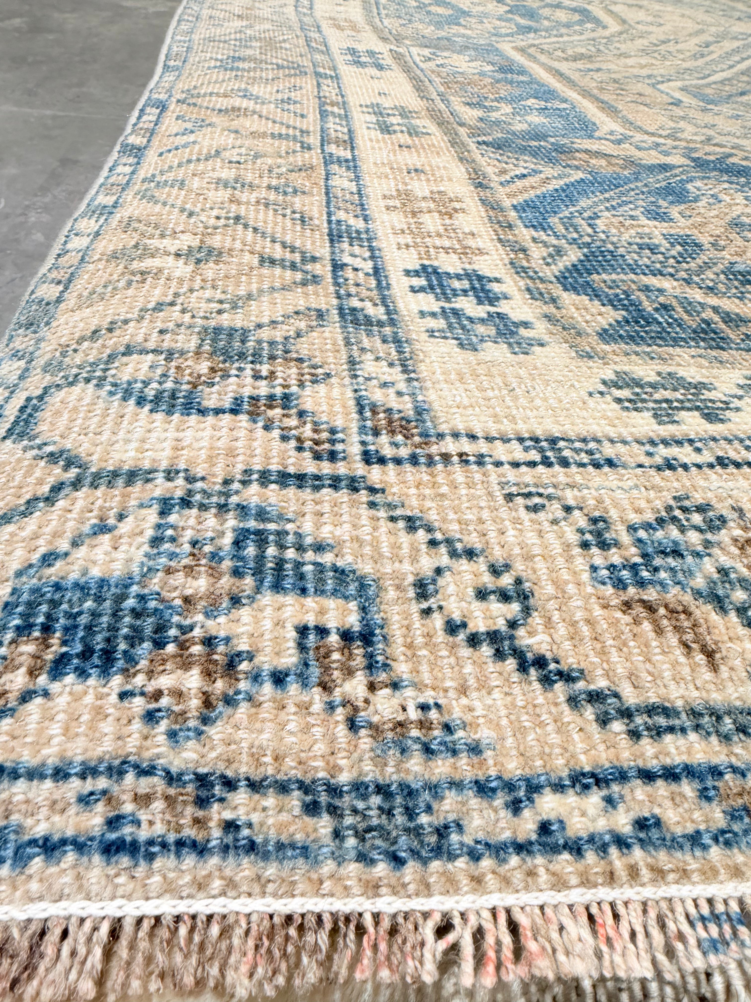 Natalie Cline 5.10x9.1 Turkish Blue Rug