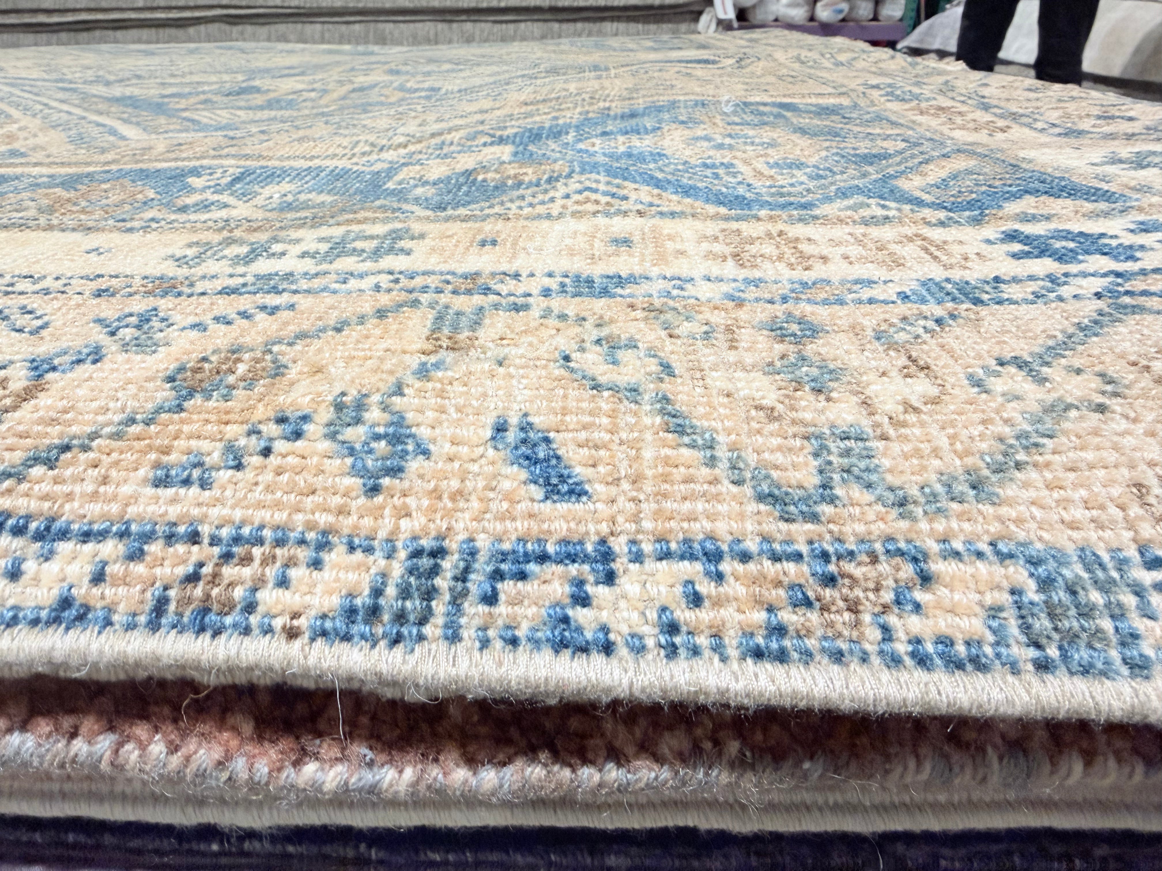 Natalie Cline 5.10x9.1 Turkish Blue Rug