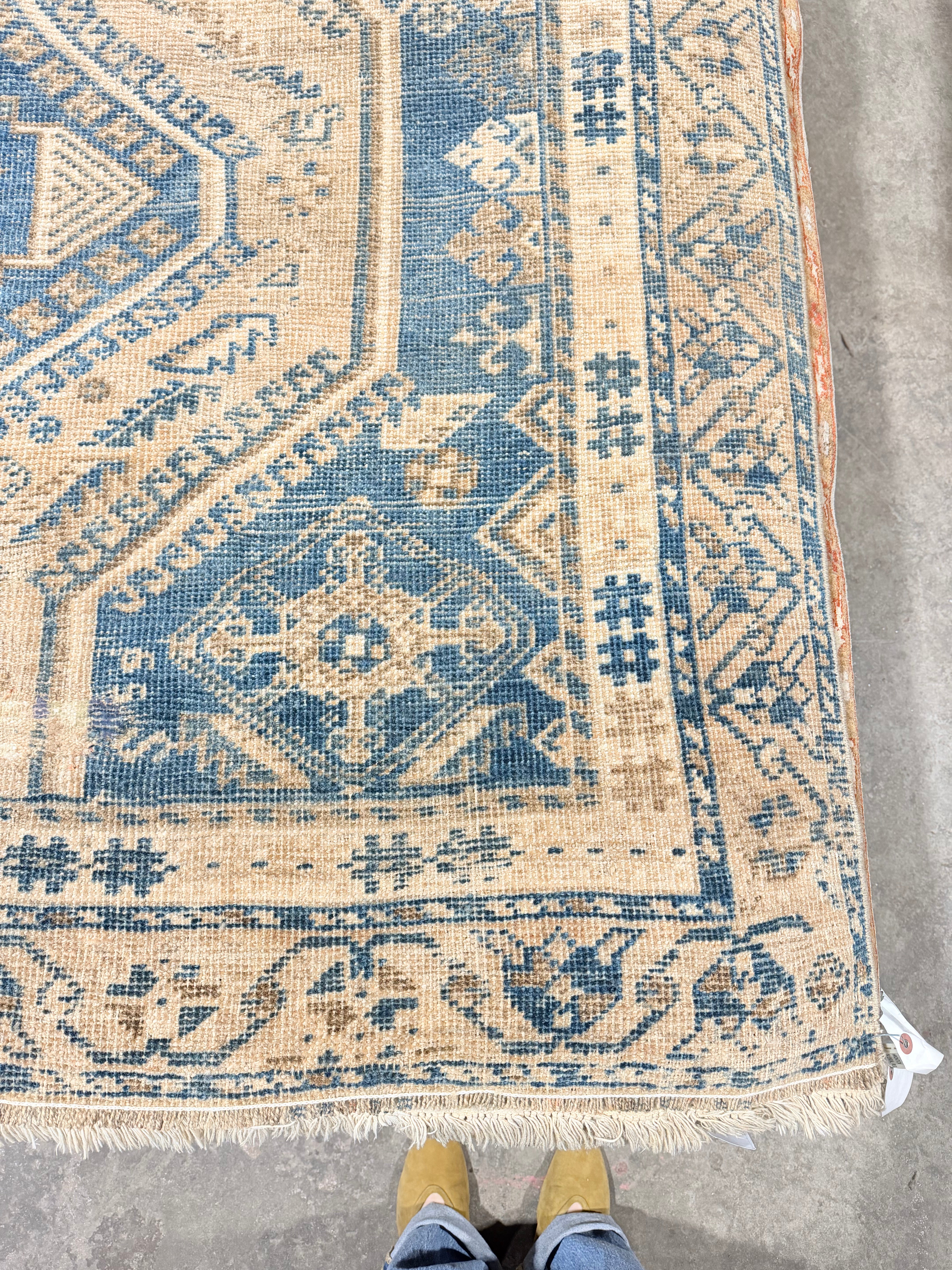 Natalie Cline 5.10x9.1 Turkish Blue Rug
