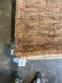 T.C. Calvin 4.9X8 Brown Sheared Durrie Rug