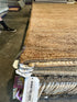 T.C. Calvin 4.9X8 Brown Sheared Durrie Rug