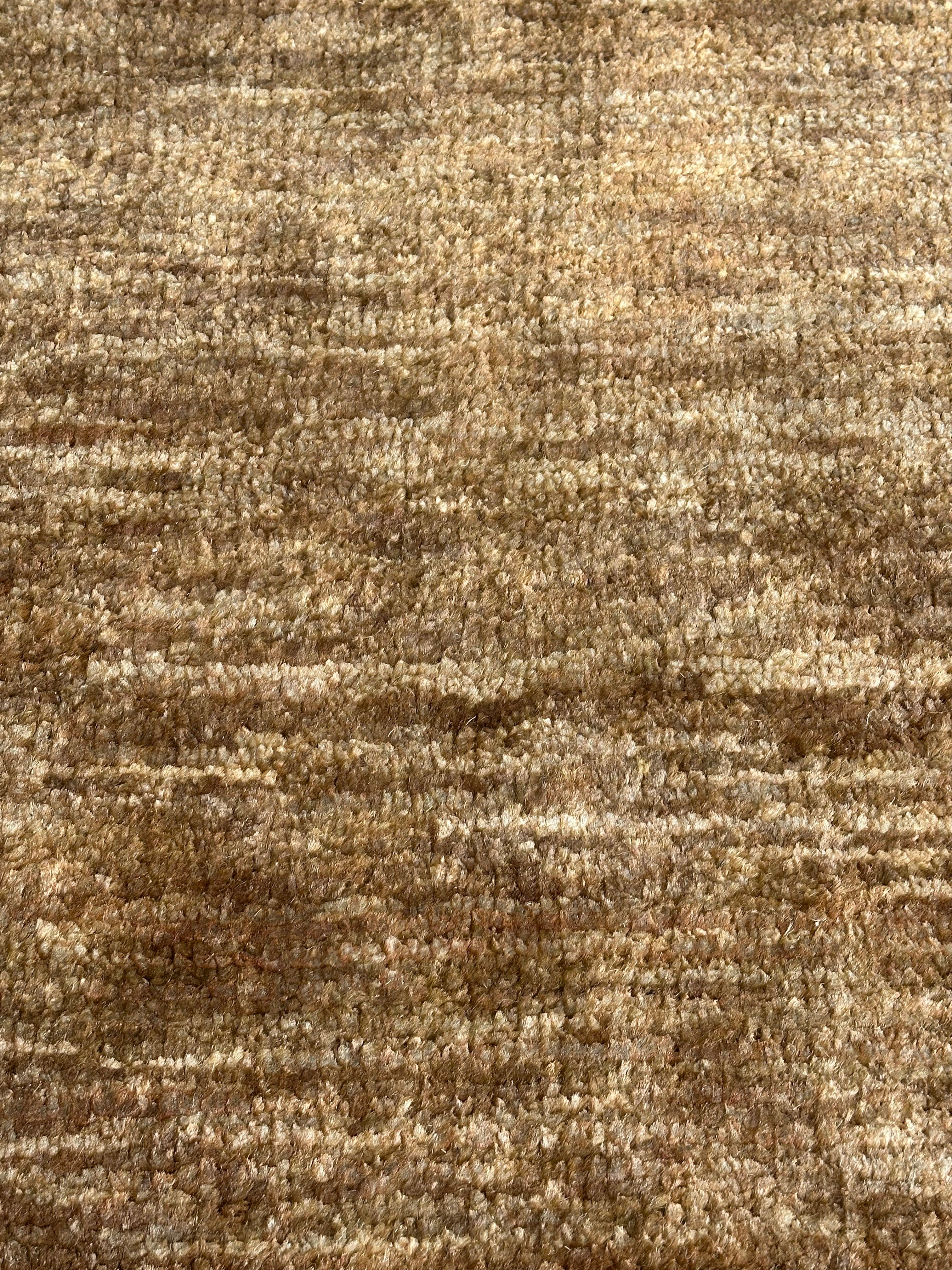 T.C. Calvin 4.9X8 Brown Sheared Durrie Rug