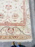 Kevin Kobinsky 6x9.11 Afghani Oushak Ivory Rug
