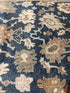 Kristen Antaya 5.2x7.6 Blue Whitewashed Hand-Knotted Oushak