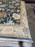 Kristen Antaya 5.2x7.6 Blue Whitewashed Hand-Knotted Oushak
