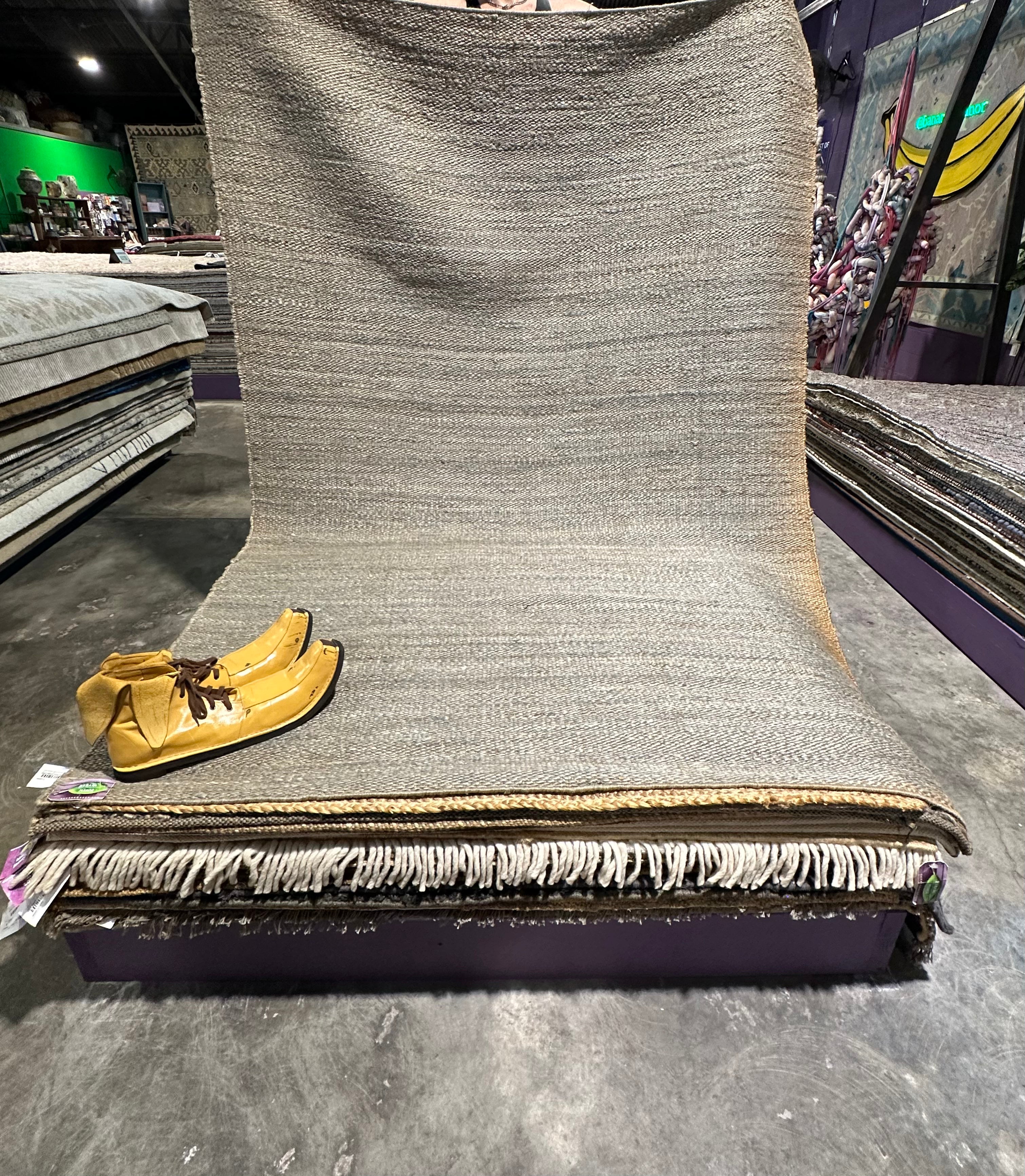 Stuart Margolin 5.9X8 Grey Jute Rug